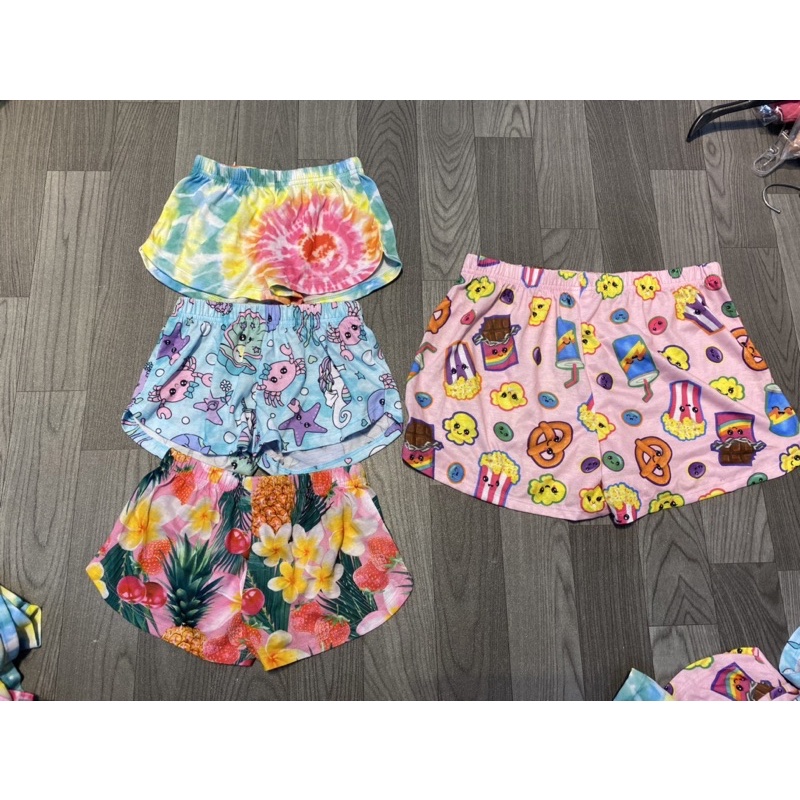 Set 3c quần shorts cotton cho bé 4/5-6/7-8/16y