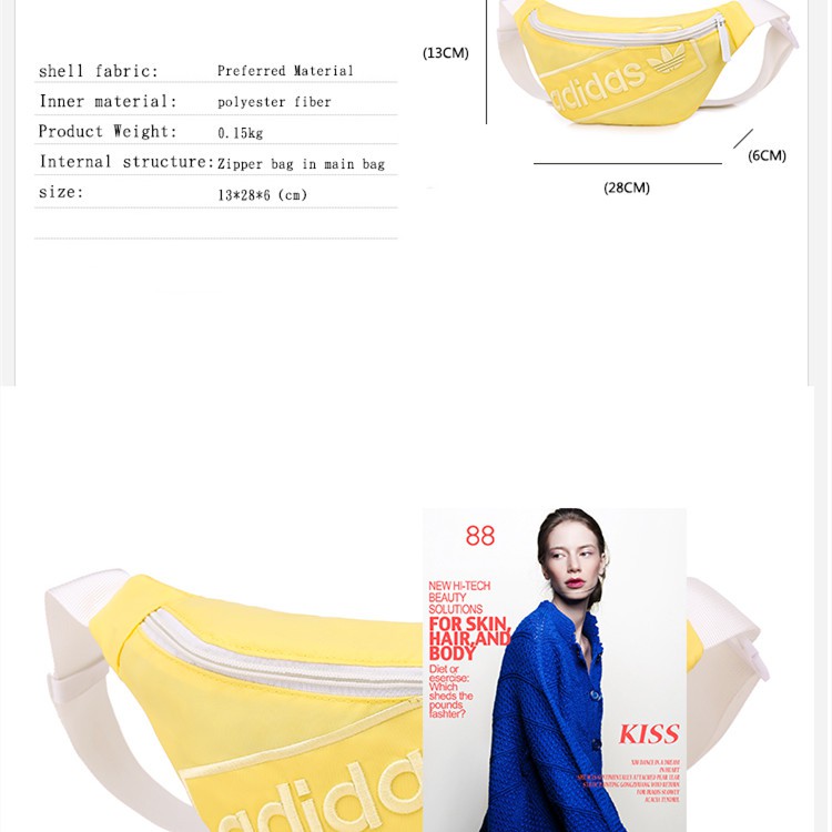 Túi Đeo Trước Ngực Thêu Logo