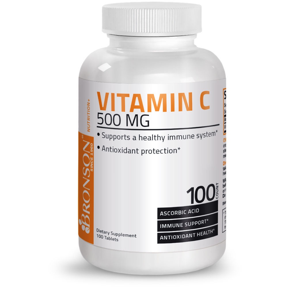  Organic Vitamin C 500mg - 100 viên Mỹ - Bổ sung Vitamin C