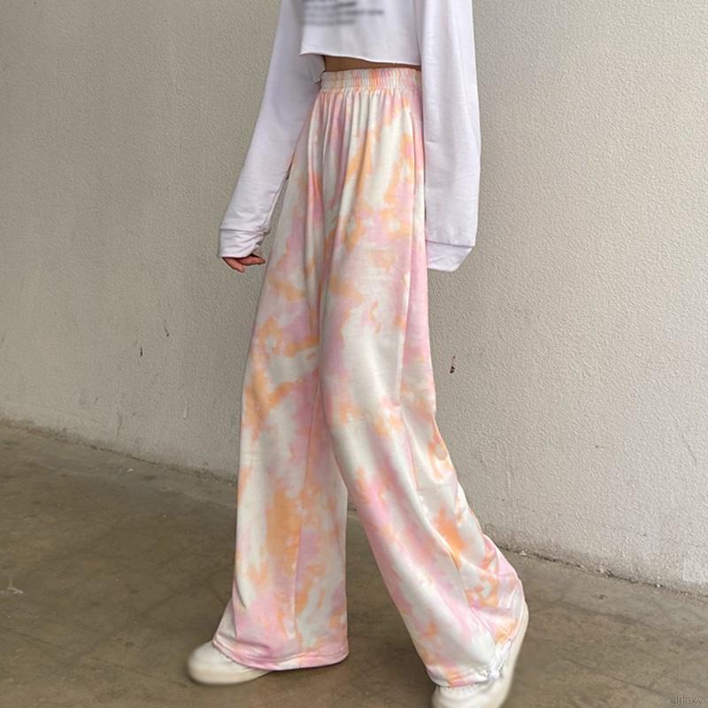 Quần Dài Lưng Cao Ống Rộng Phong Cách Thời Trang Hàn Dành Cho Nữ