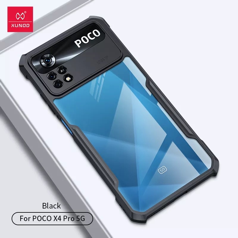 Ốp lưng Poco X4 Pro 5G hiệu Xundd lưng trong viền màu chống sốc bảo vệ toàn diện