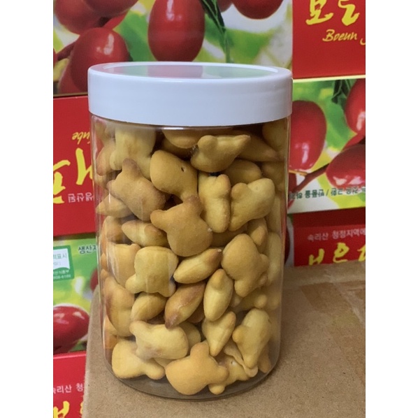 Bánh Gấu nhân kem siêu ngon Hộp 400gr