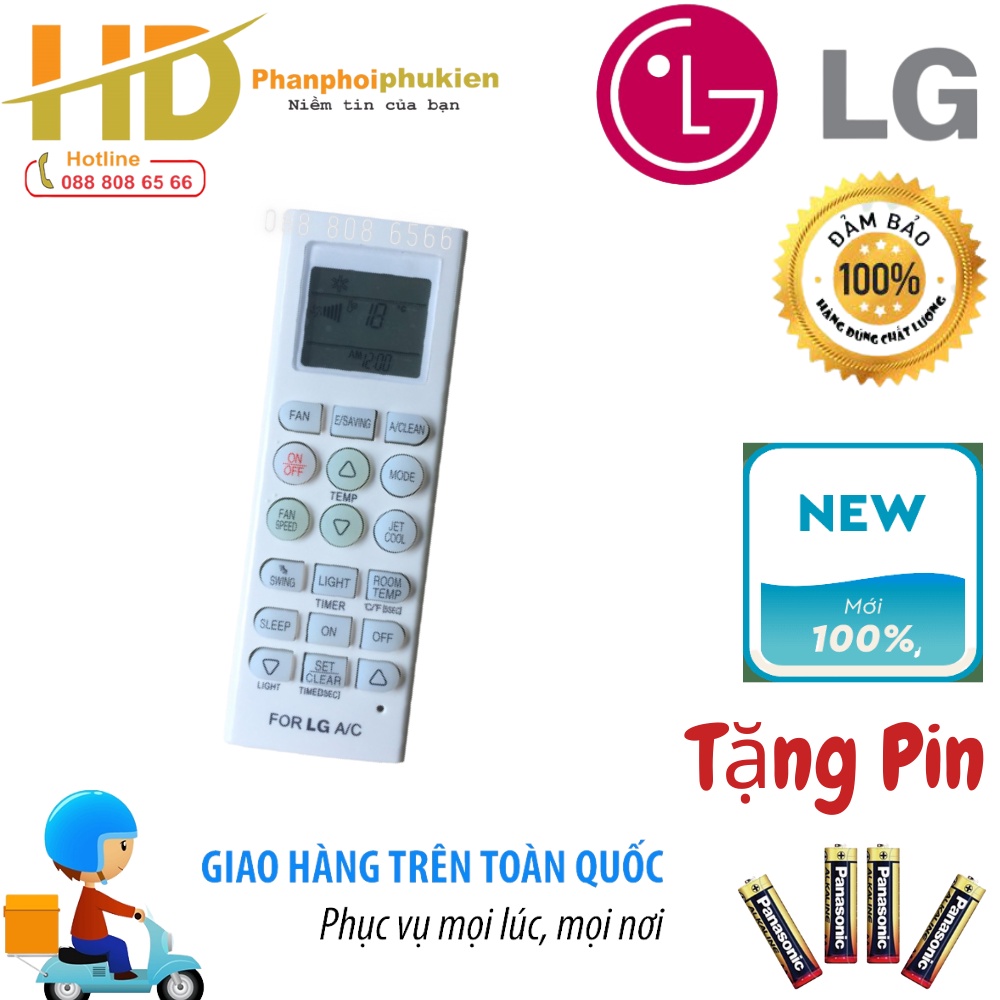Điều Khiển Điều Hòa LG Inverter