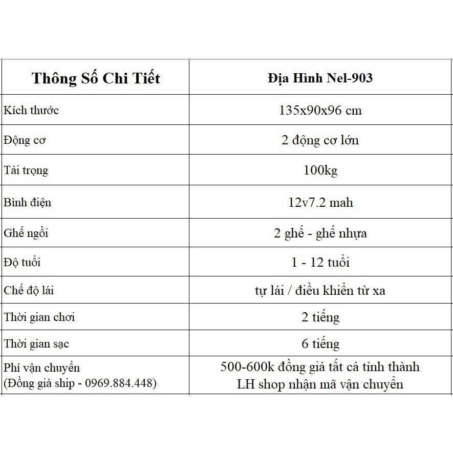 [Hàng có sẵn] Siêu Xe Dịa Hình Nel-903 - Bánh có cao su - Hỗ trợ phí vận chuyển