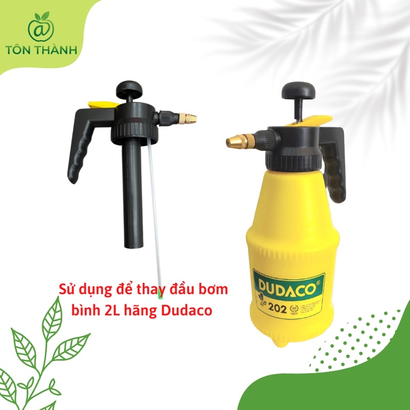 ĐẦU BƠM ỐNG BƠM BÌNH XỊT 2L DUDACO ĐỨC ĐẠT CHÍNH HÃNG 100%