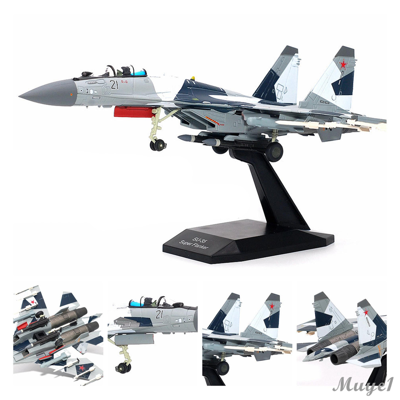 Mô Hình Máy Bay Su-35 Đồ Chơi Tỉ Lệ 1 / 100