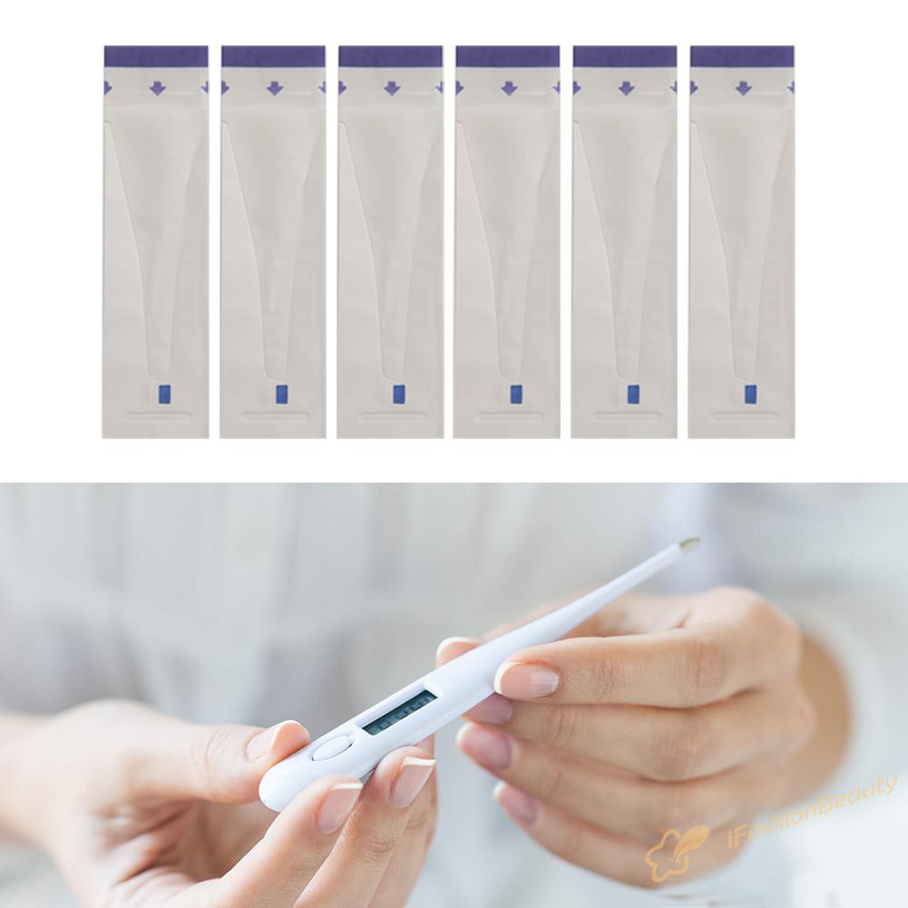 【New】100pcs/set Disposable Protector Digital Electronic Thermometer Probe Covers