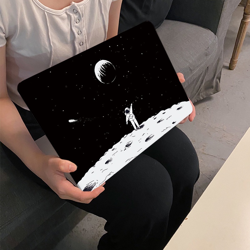 Ốp Máy Tính Bảng Hình Phi Hành Gia Cho 2022 macbook M2 Pro Air 13 inch A2338 A2681 2021 2020 Air M1 A2337 Retina 13 15 A1502 A1398 Pro 14 15 16
