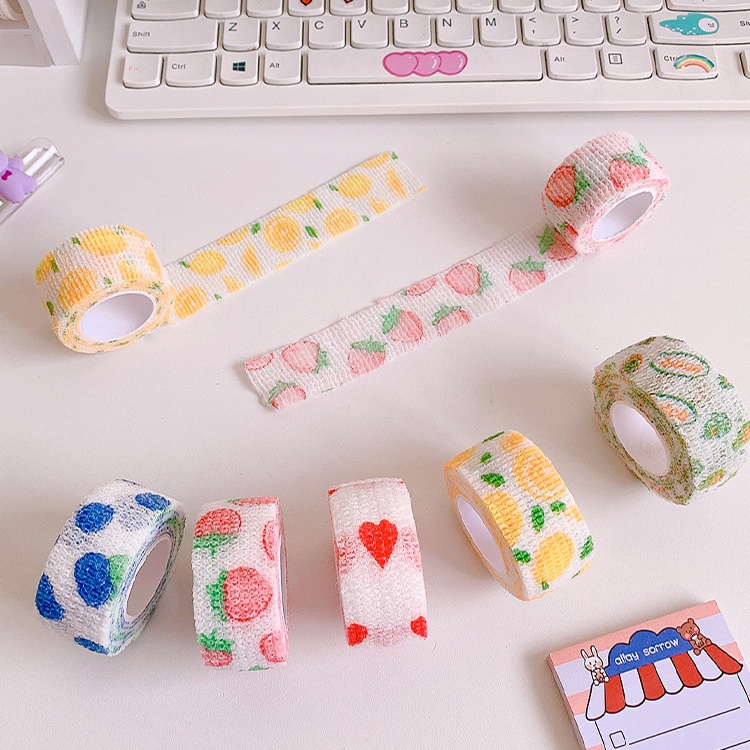 Băng keo washi tape bảo vệ ngón tay dễ thương tiện lợi