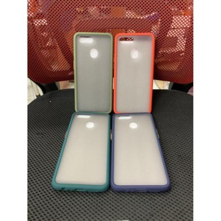Ốp oppo f9/a5s/a7 viền dẻo lưng nhám