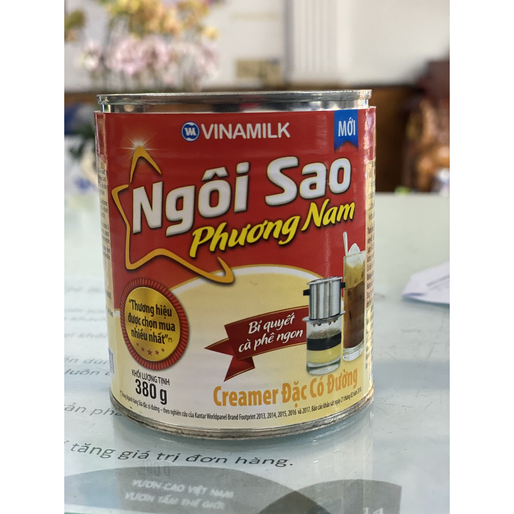 Creamer đặc Ngoi Sao Phương Nam đỏ Hộp Thiếc 380g Shopee Việt Nam