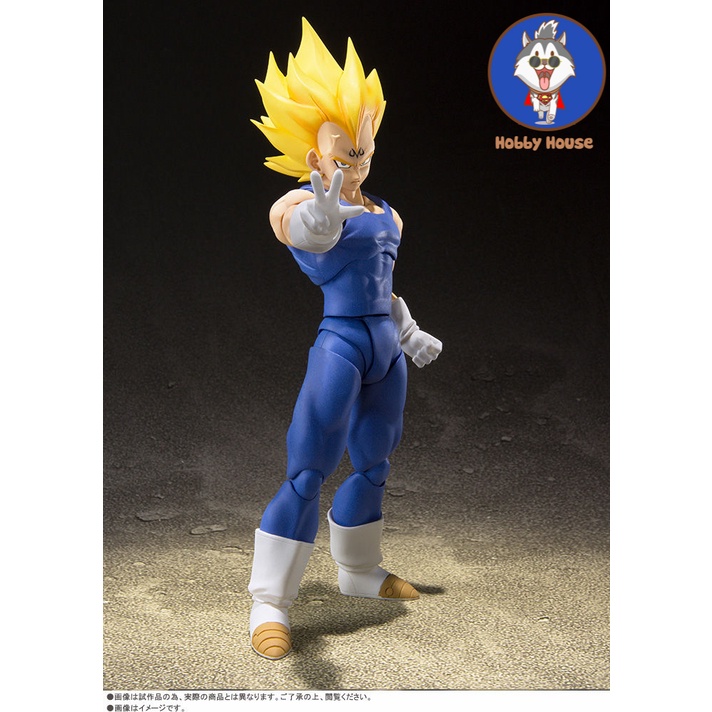 Mô Hình Chính SHF Majin Vegeta P Bandai Dragonball Z Bảy viên ngọc rồng