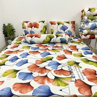 Bộ drap Thun hàn quốc mẫu mới 4 món(nệm dày 10-15cm)