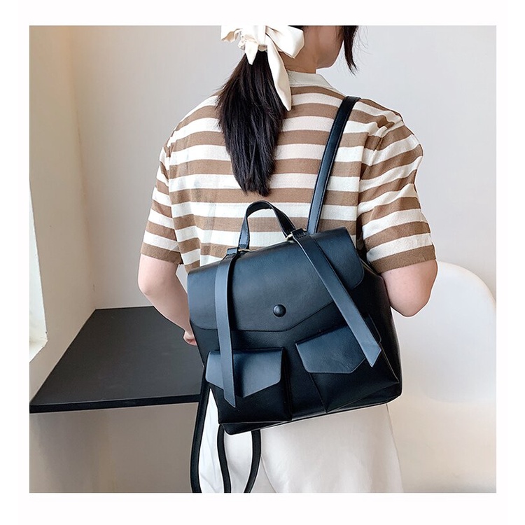 Balo da Pu JASMIN NOIR chất lượng cao thời trang cho nữ