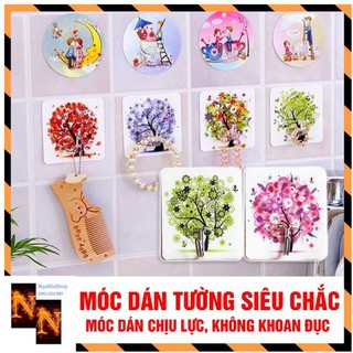 Móc dán tường in hình 3d