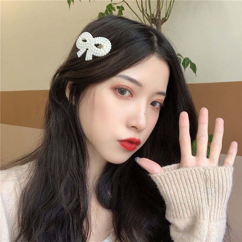 Kẹp tóc ngọc nhiều hình dáng dễ thương