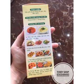 Dầu gấc ăn dặm ALTOKA