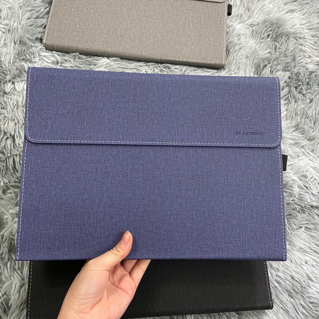 Bao da cao cấp Surface pro 4, pro 5, pro 6, pro 7, X sang trọng tinh tế