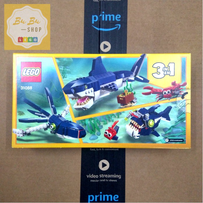 Lego Creator 31088 - Deep Sea Creatures - Bộ xếp hình Lego Sinh vật biển sâu