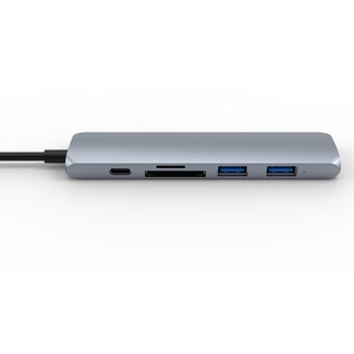 Cổng chuyển hyperdrive bar 6-in-1 usbb-c hub cho macbook, pc & devices - hd22e