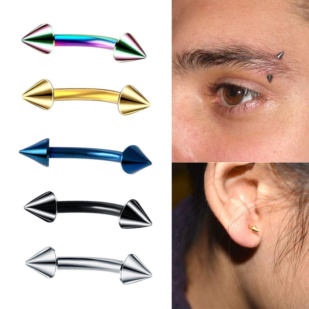 Khuyên Xỏ Cơ Thể Bằng Thép Không Gỉ Cá Tính Cho Nam Và Nữ