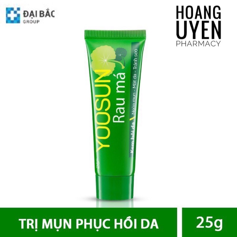 Kem dịu da giảm mụn Yoosun rau má tube 25g