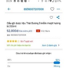 (Chính hãng 💯) Dậu gội Dược liệu Thái dương 3 - 3 ngày không gàu không ngứa giảm gẫy rụng mọc tóc