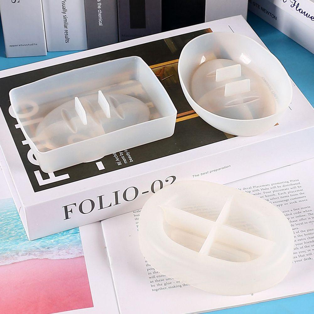 YNATURAL Khuôn Làm Xà Phòng Bằng Nhựa Epoxy UV Tiện Dụng Cho Nhà Tắm