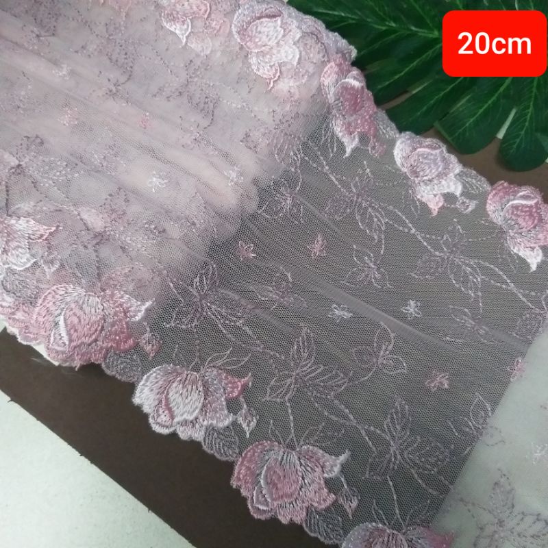 Ren thêu chân 2 biên , size từ 13cm đến 26cm