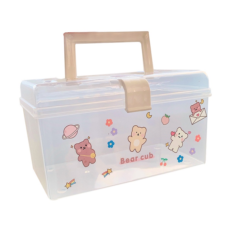 Hộp đựng đồ trong suốt đa năng chống bụi tiện dụng