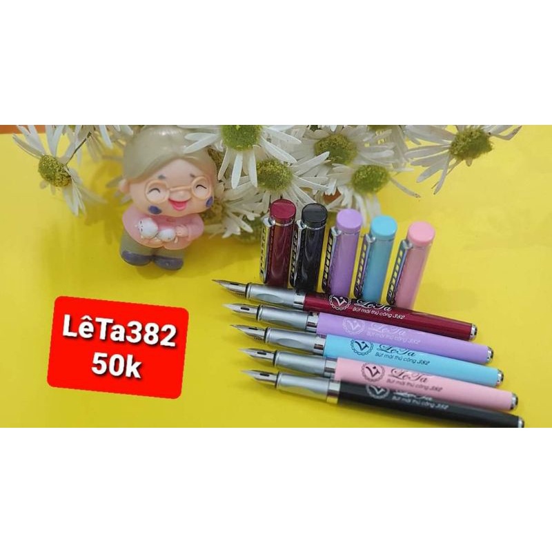 Bút calligraphy 002, 382, 386 ngòi lá tre không gỉ