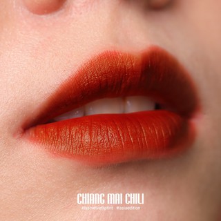 Son kem lì Bbia Last Velvet Lip Tint ASIA A3 Đỏ Cam
