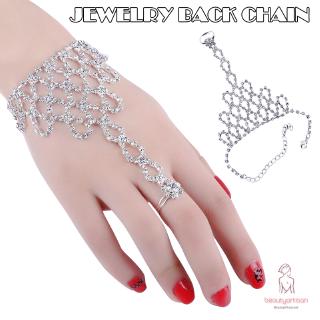 Vòng đeo tay phối nhẫn thời trang sang trọng cho nữ