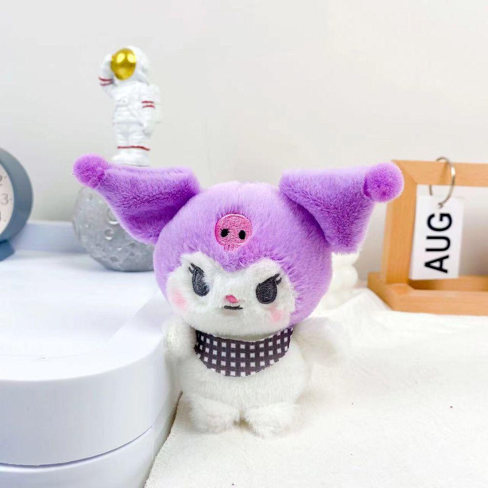 Móc Khóa Hình Thỏ Nhồi Bông Kuromi KT Cinnamoroll Đáng Yêu