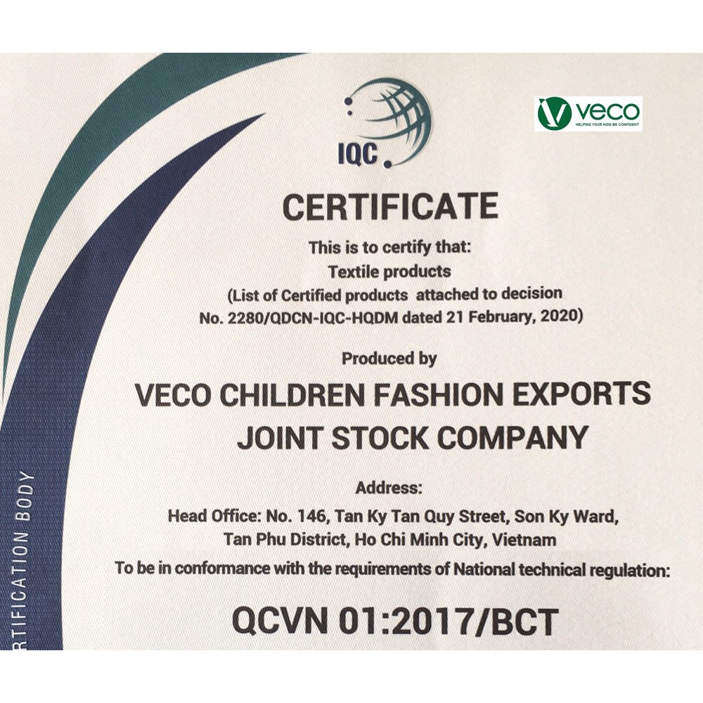 Bộ Đùi Bé Gái Thun Veco họa tiết thủy thủ