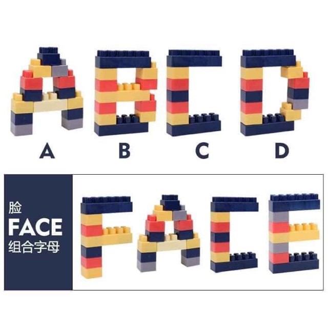 Bộ đồ chơi lego 520 chi tiết phát triển trí não sáng tạo cho bé ( TUYỂN SỈ )