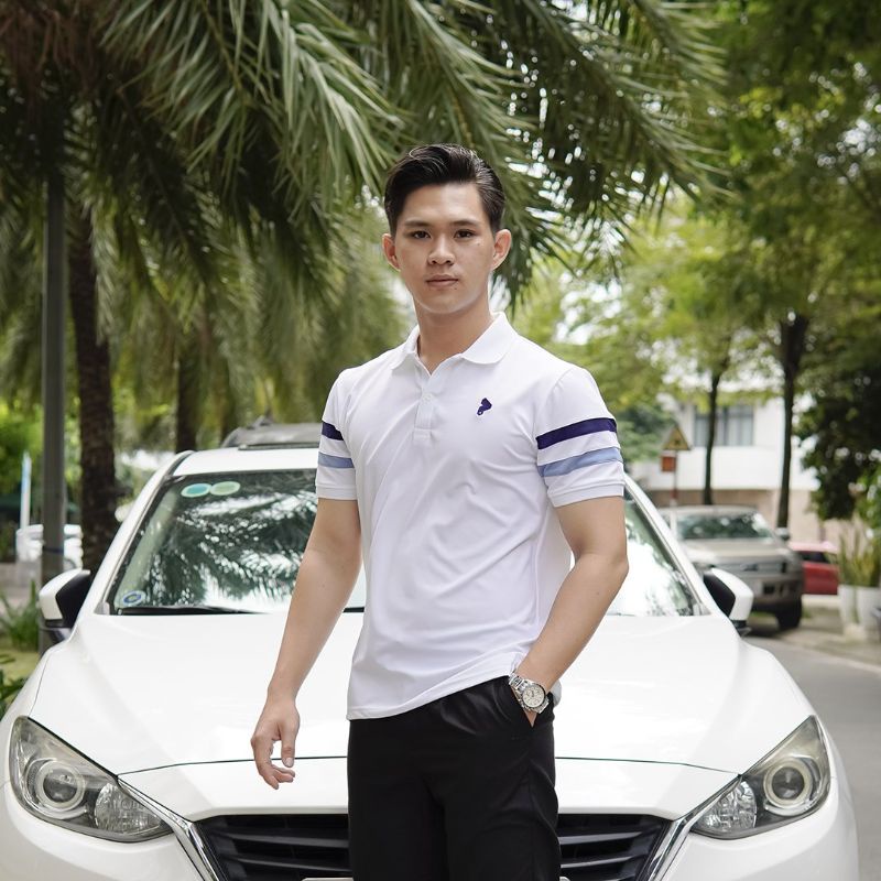 Áo thun nam polo polite mới