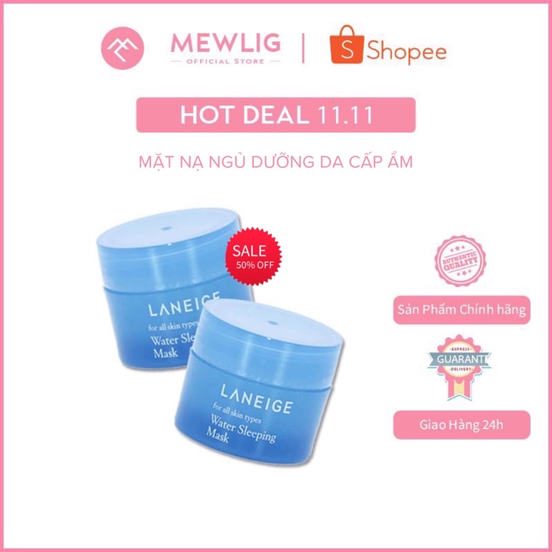 Mặt Nạ Ngủ Tái Tạo Da Laneige Special Care Water Sleeping Mask 15ml