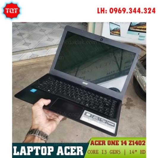 TQT Shop - Laptop Acer One 14 Z1402/ Intel Core I3 5005U/ Ram 4GB/ HDD 500GB/ HD Graphics 5500/ LCD 14" HD