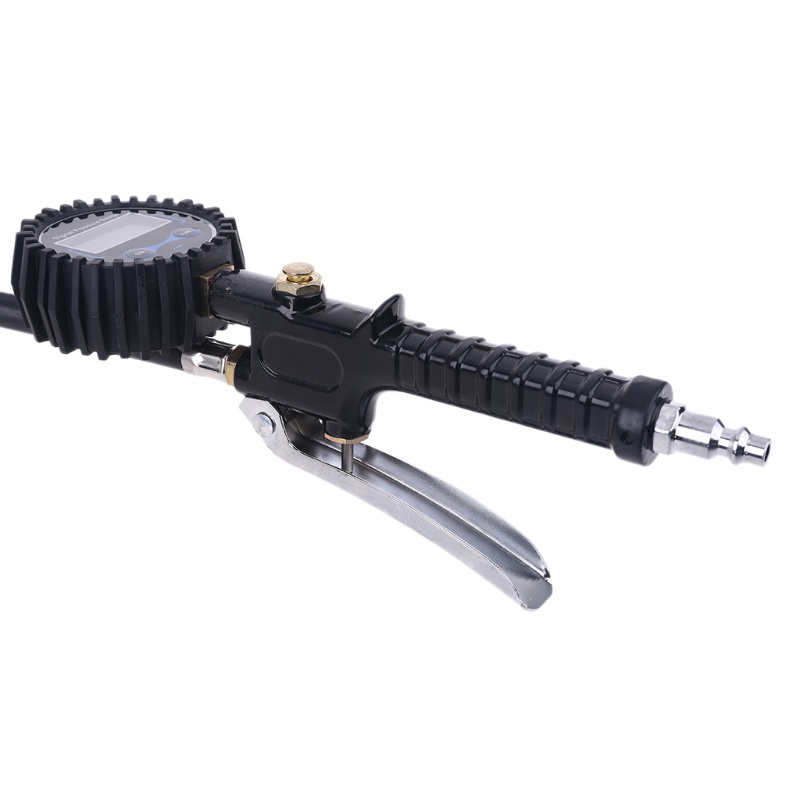 Máy Đo Áp Suất Lốp Xe Kỹ Thuật Số 200PSI Màn Hình LCD Chuyên Dụng Cho Xe Máy / Xe Hơi