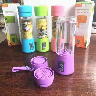 ( LOẠI TỐT)Máy xay trái cây, máy xay sinh tố mini xách tay cổng sạc USB