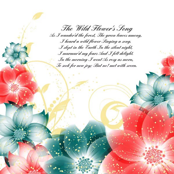 Decal trang trí kính cao cấp mẫu Hoa lớn đỏ xanh (60cm x 58cm)