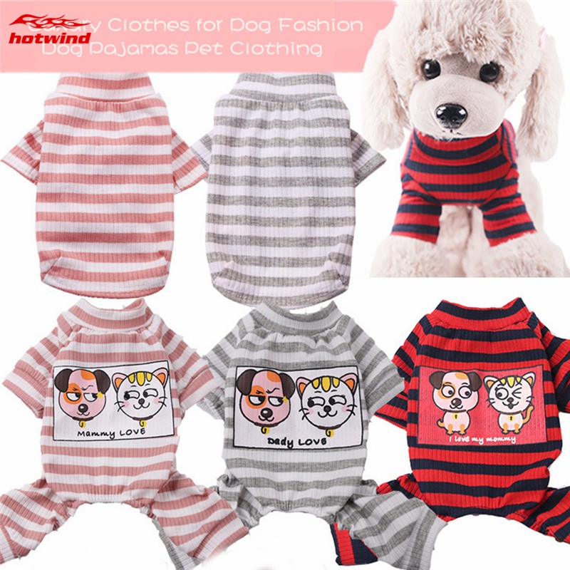 Đồ ngủ jumpsuit thời trang xuân hè đáng yêu cho thú cưng