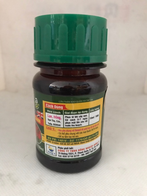 PowerFeed 100ml mập thân, dưỡng hoa, nguyên liệu 100% nhập từ Australia giúp cây đẻ nhánh mạnh, xanh, dày lá,