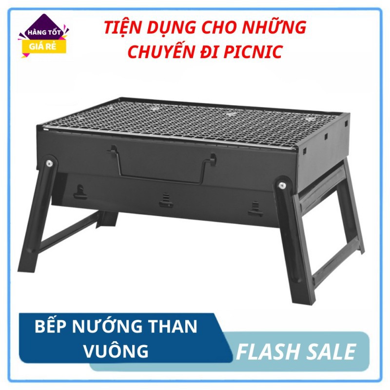 BẾP NƯỚNG THAN HOA NGOÀI TRỜI