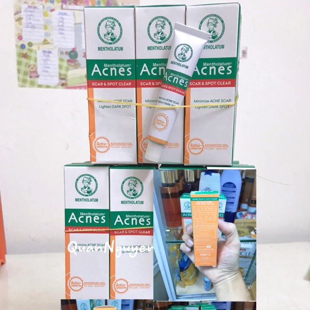 Gel chuyên biệt sáng thâm mờ sẹo Acnes Scar and Spot Clear 5g