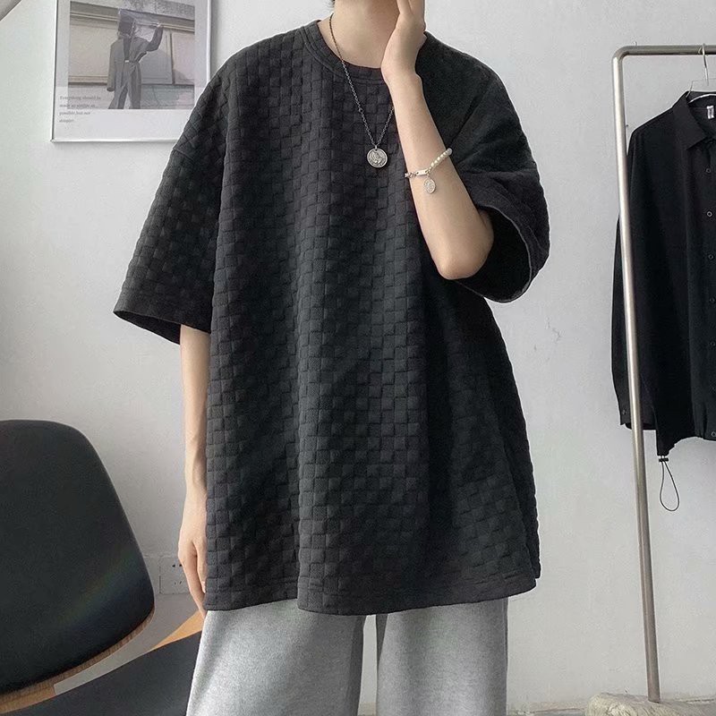Áo Thun Ngắn Tay Cổ Tròn Thời Trang Dành Cho Nam
