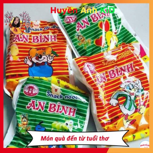 [Vé về Tuổi Thơ]Combo 50 Gói Mì Tôm Trẻ Em An Bình