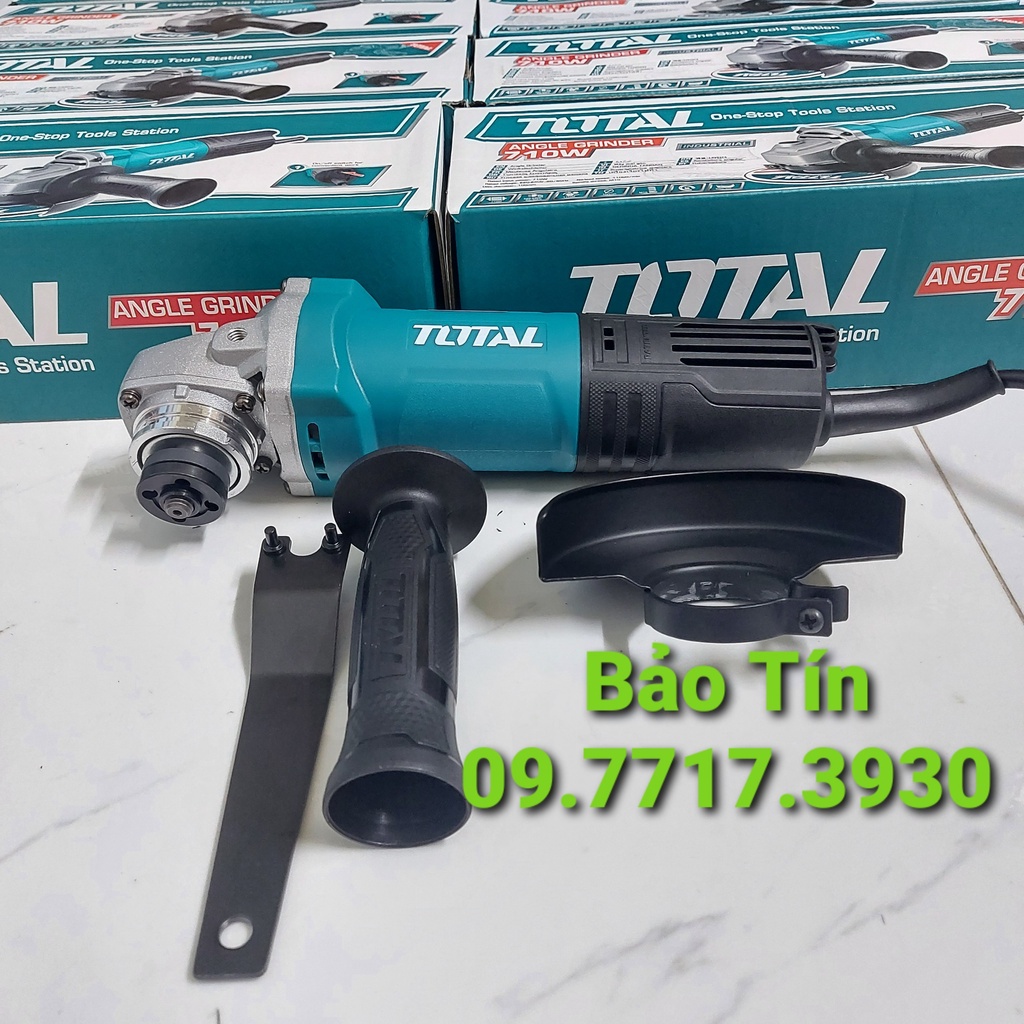 MÁY MÀI GÓC TOTAL TG10710036 [CHÍNH HÃNG] MÁY MÀI GÓC CÔNG TẮC ĐUÔI [RẺ] MÁY CẮT CẦM TAY