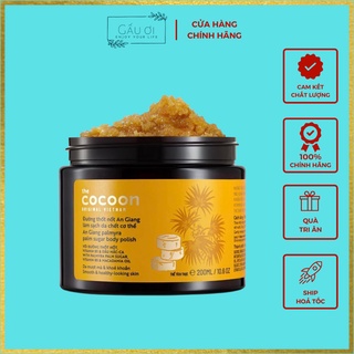 Tẩy Da Chết Cơ Thể Đường Thốt Nốt An Giang Cocoon 200ml, Giúp Loại Bỏ Da Chết, Mang Lại Làn Da Mịn Màng